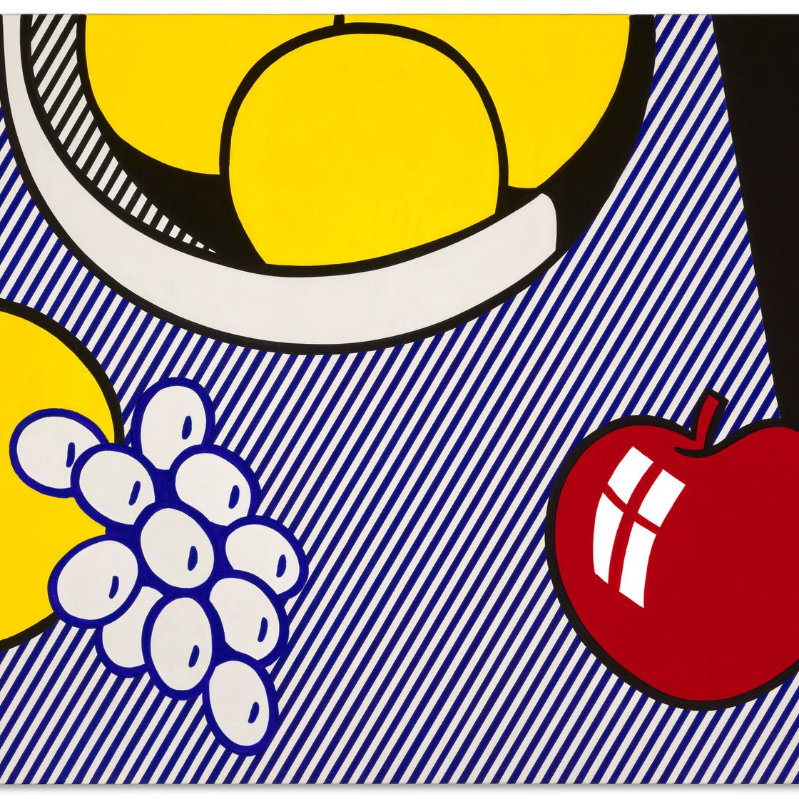 Roy Lichtenstein — Яблоко, Виноград, Грейпфрут, изображение 1