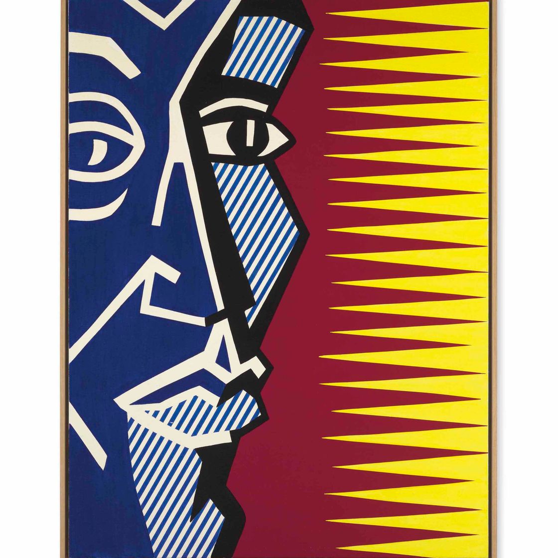 Roy Lichtenstein — Синяя голова