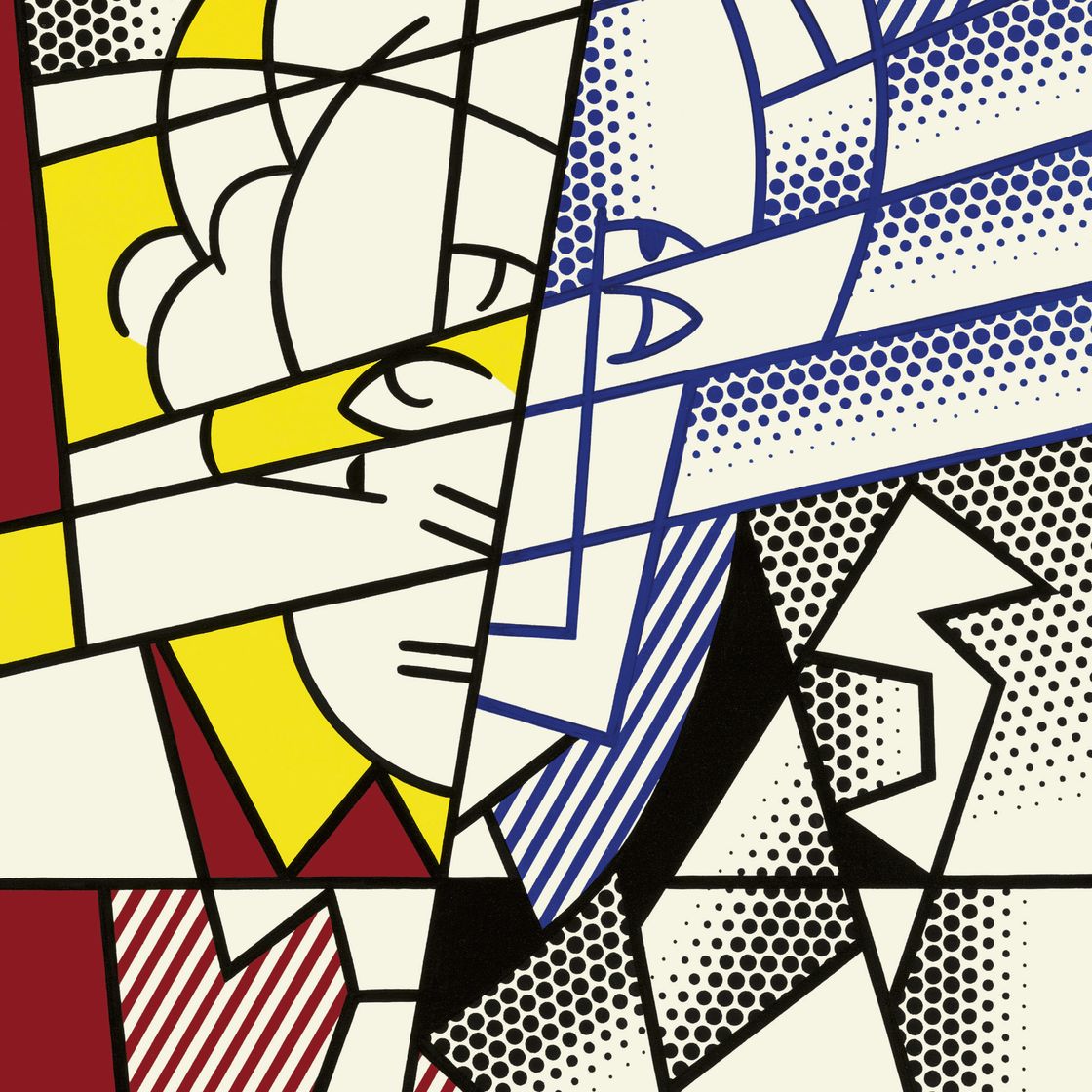 Roy Lichtenstein — Автопортрет