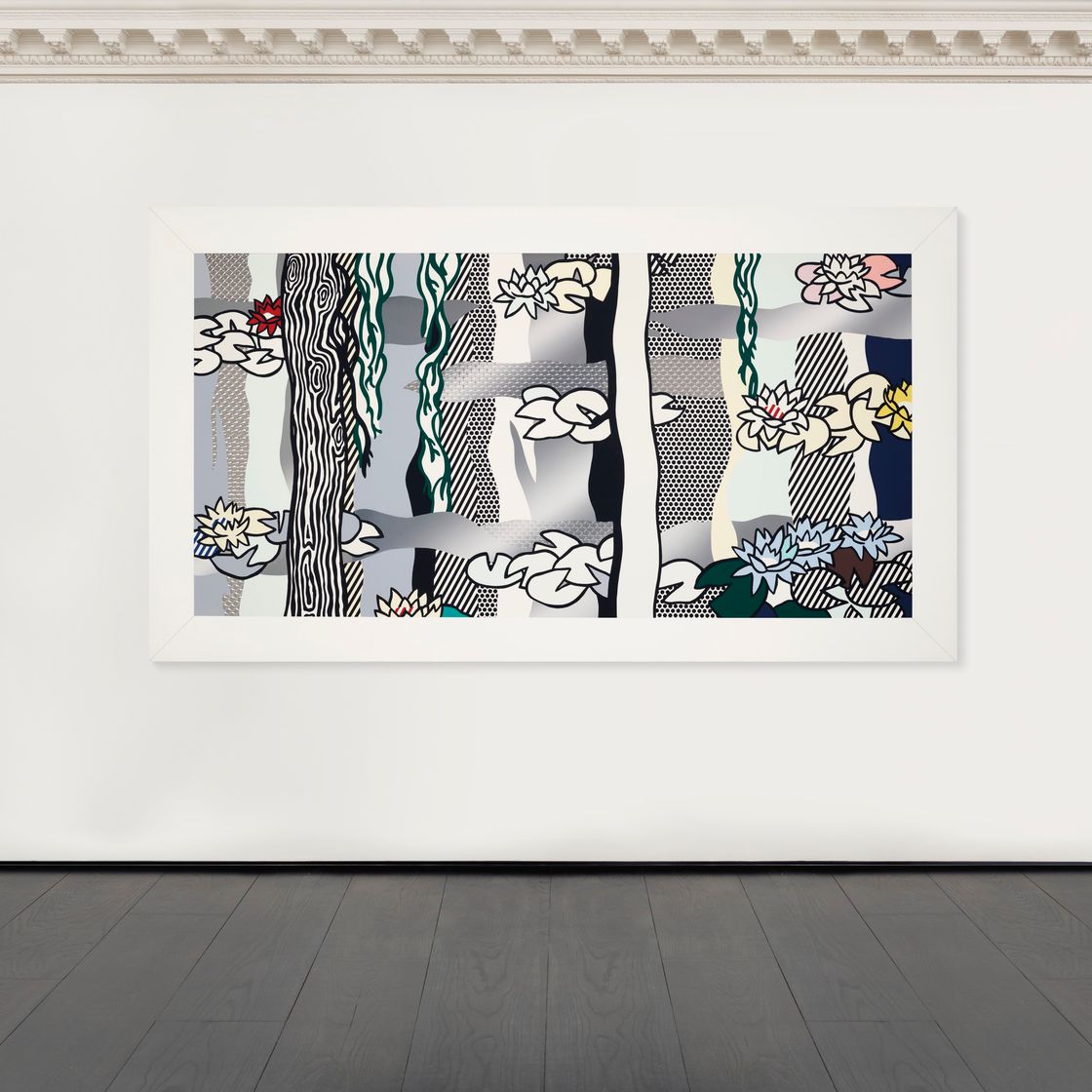 Roy Lichtenstein — Водяные лилии с ивами, изображение 2