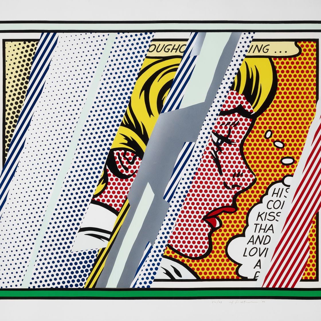 Roy Lichtenstein — Размышления о девушке из серии "Размышления", изображение 1