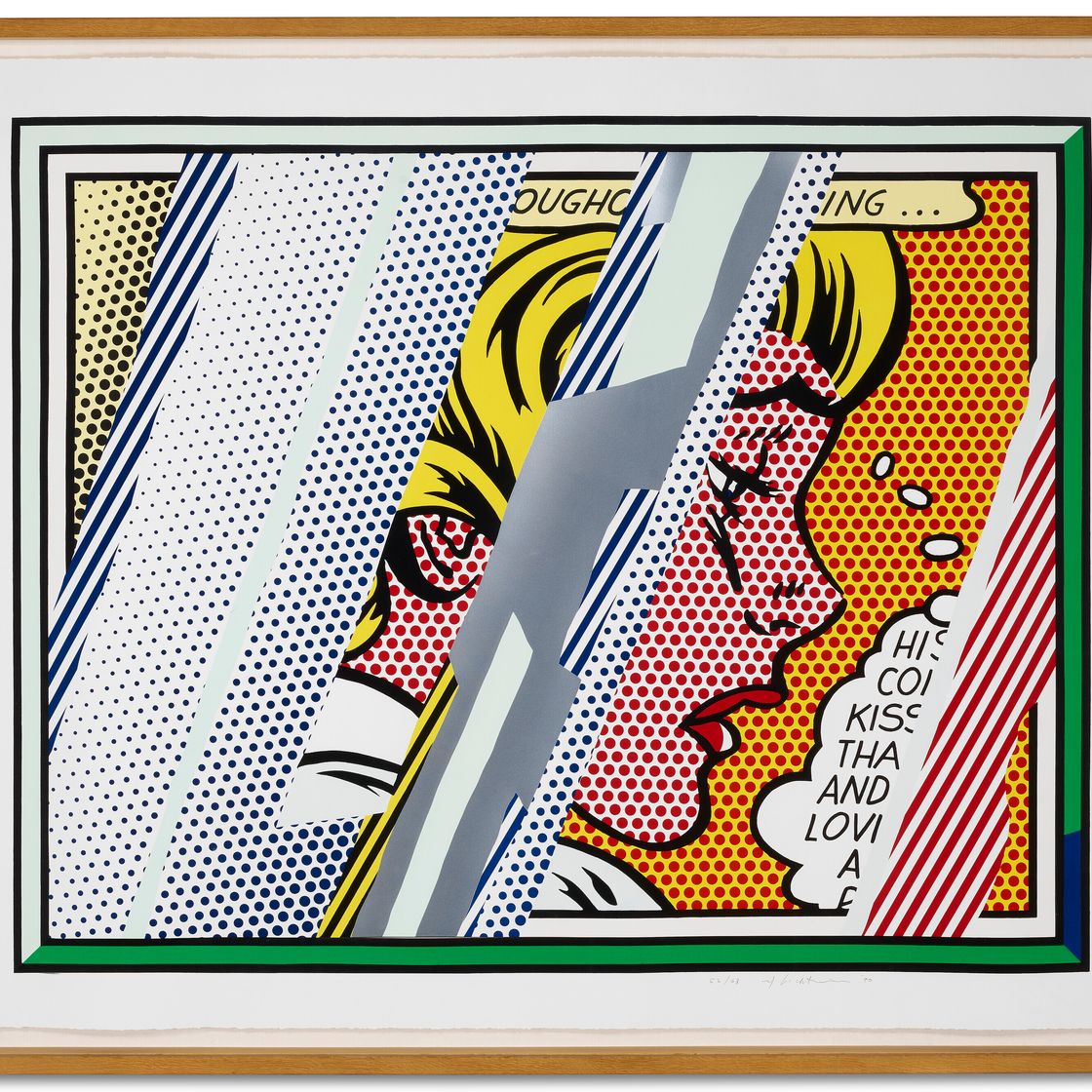 Roy Lichtenstein — Размышления о девушке из серии "Размышления", изображение 2