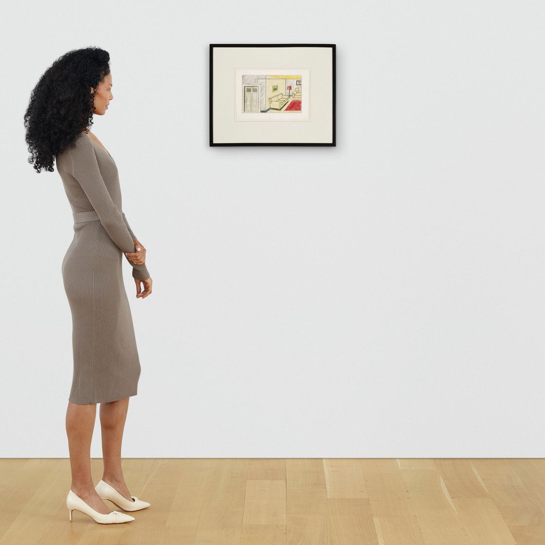 Roy Lichtenstein — Интерьер (кабинет), изображение 4
