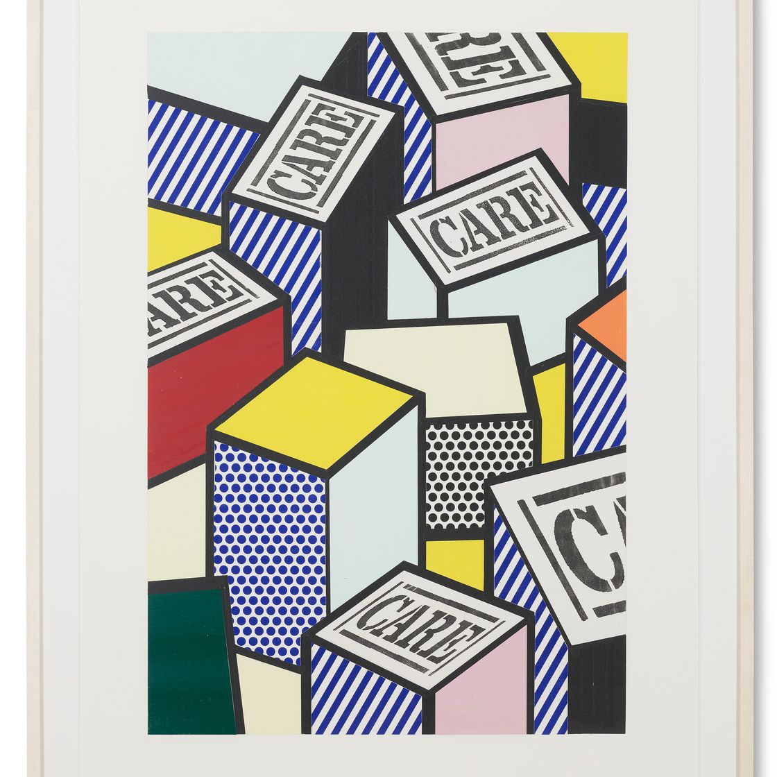 Roy Lichtenstein — Коллаж для плаката по УХОДУ, изображение 2