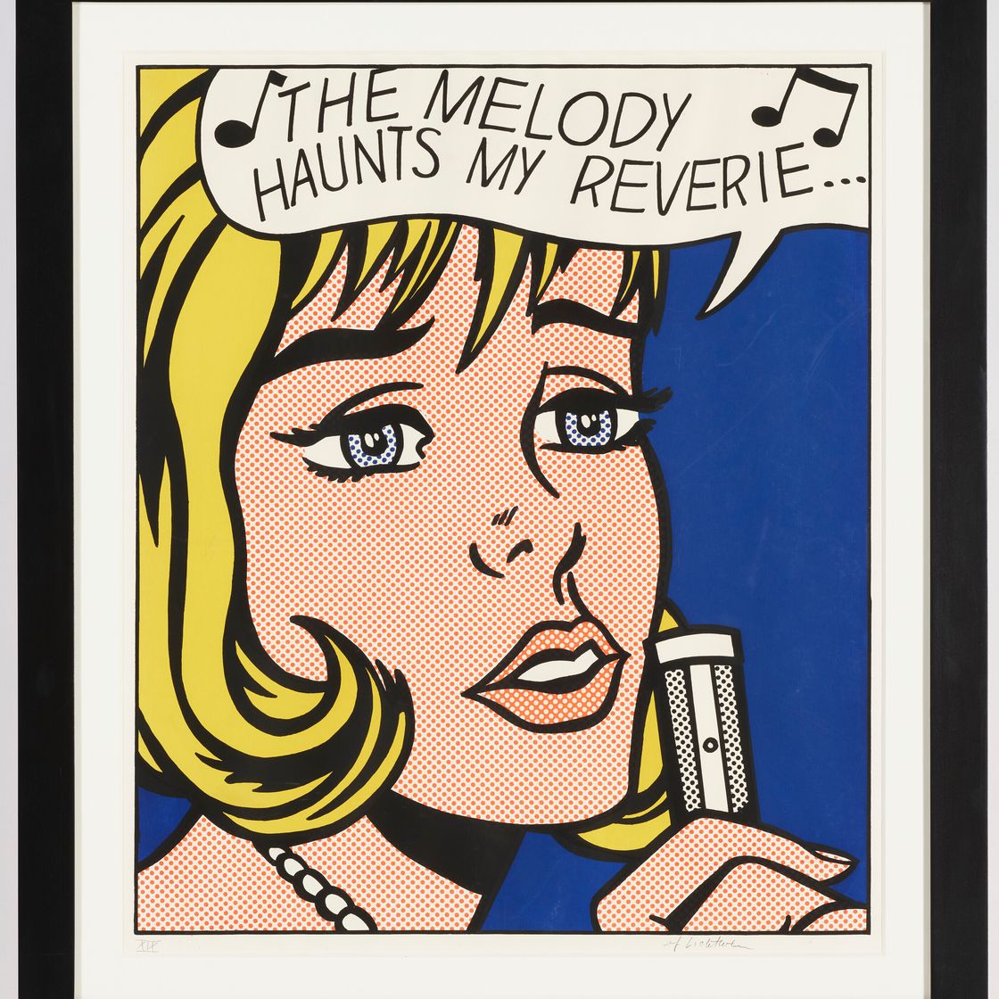 Roy Lichtenstein — "Грезы", от 11 поп-исполнителей, Том II, изображение 2