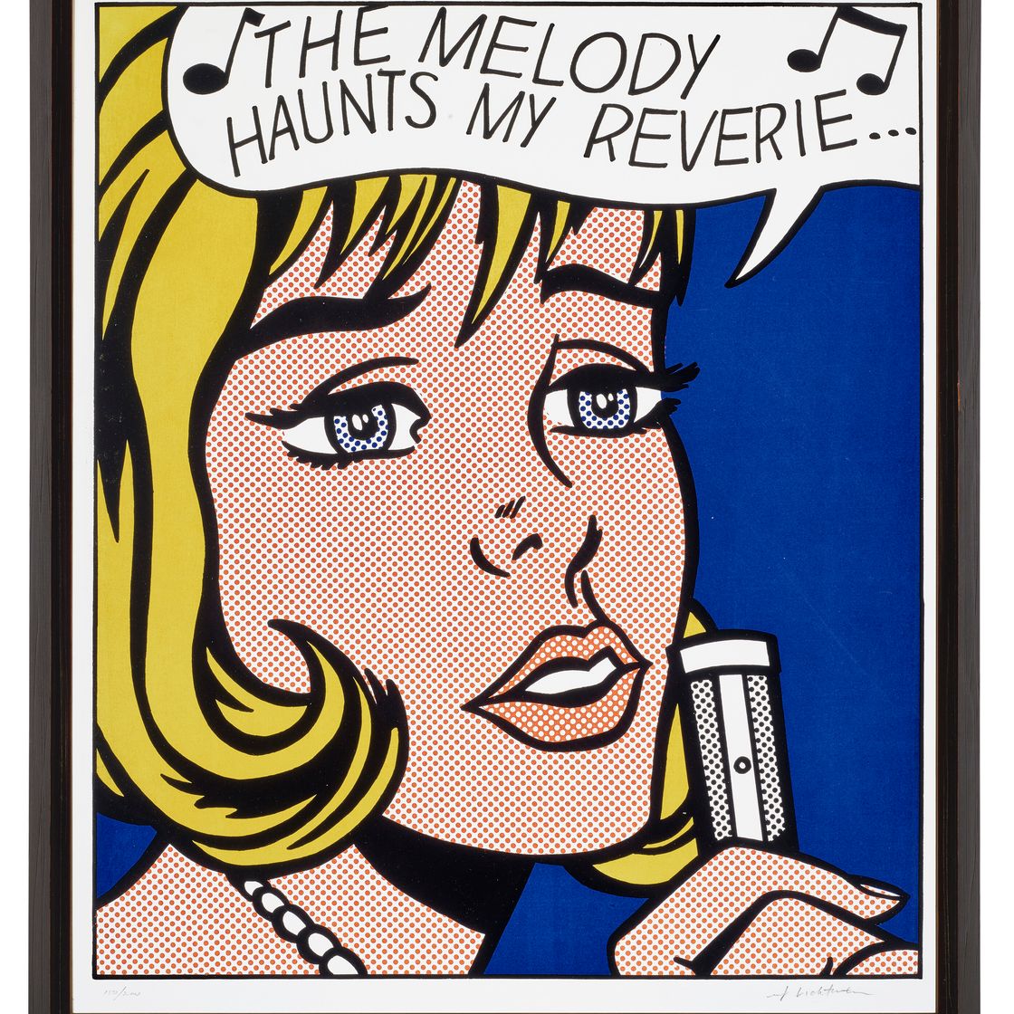 Roy Lichtenstein — "Грезы", от 11 поп-исполнителей, Том II, изображение 2