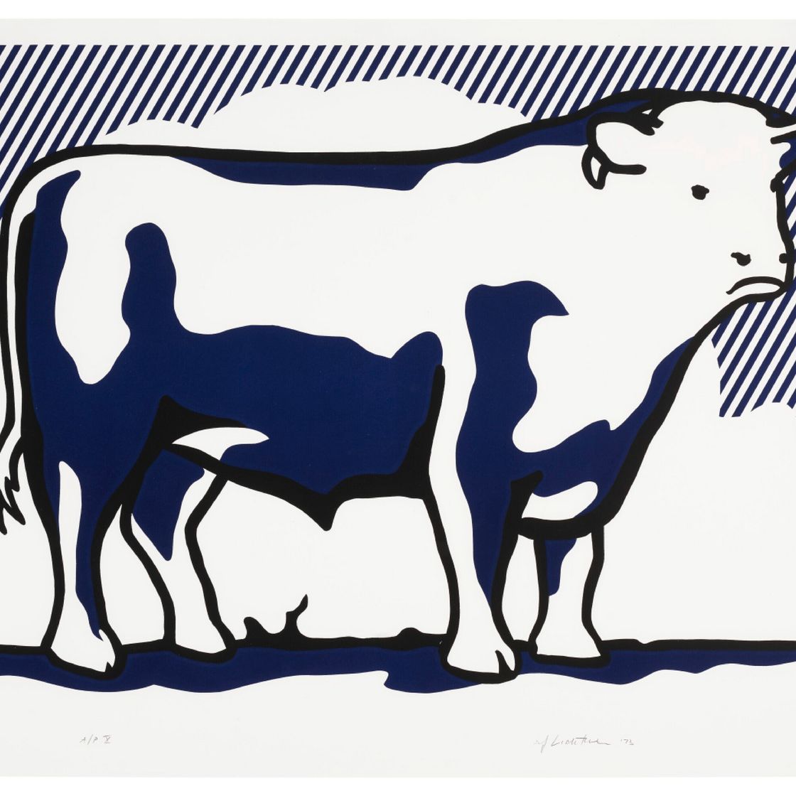 Roy Lichtenstein — Серия профилей Bull, изображение 3