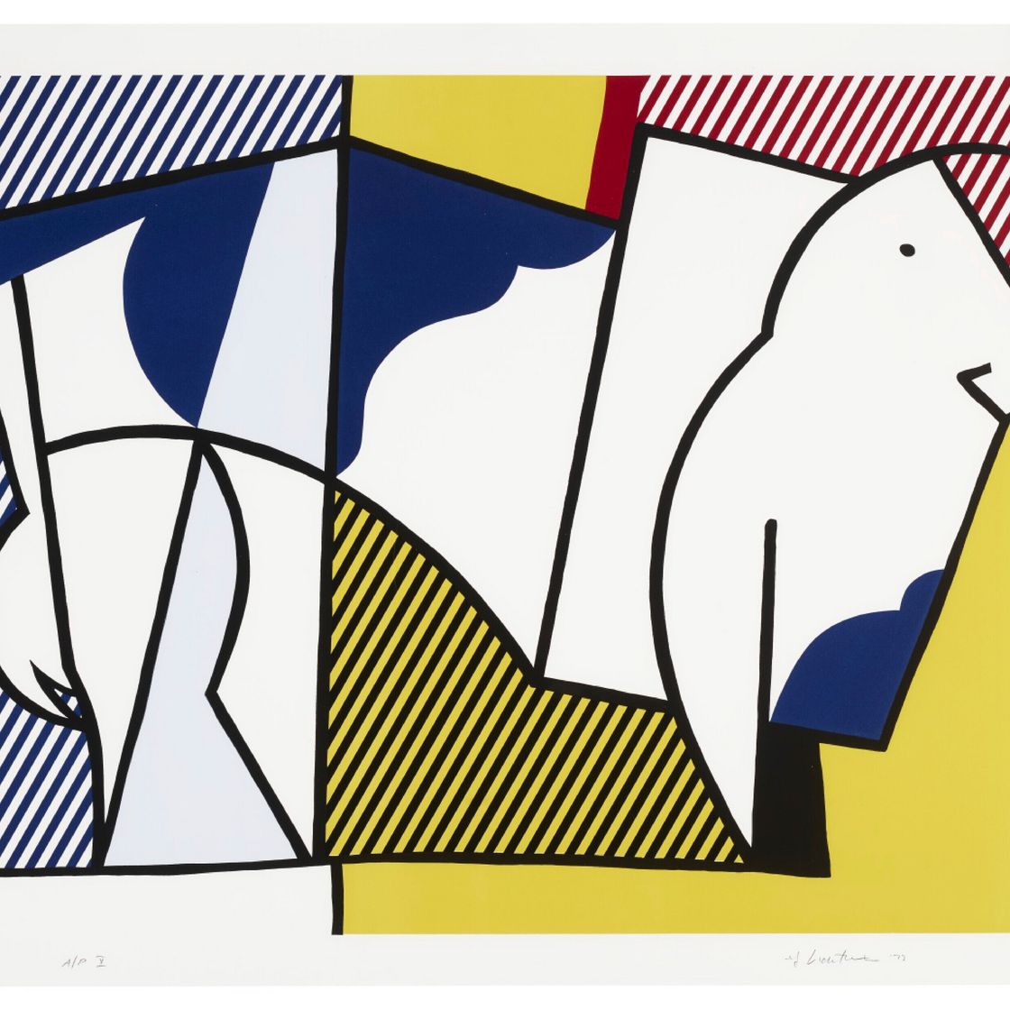 Roy Lichtenstein — Серия профилей Bull, изображение 4