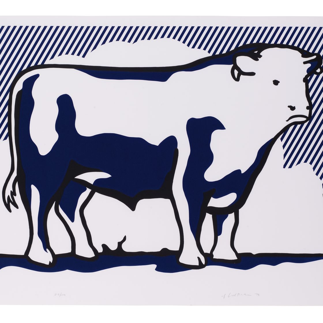 Roy Lichtenstein — Серия профилей Bull, изображение 2