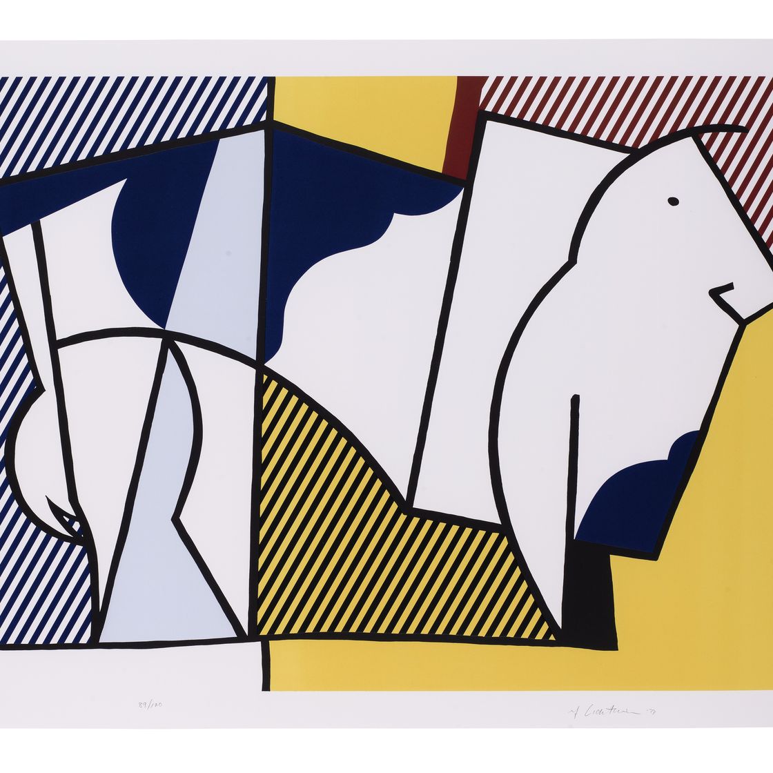 Roy Lichtenstein — Серия профилей Bull, изображение 3