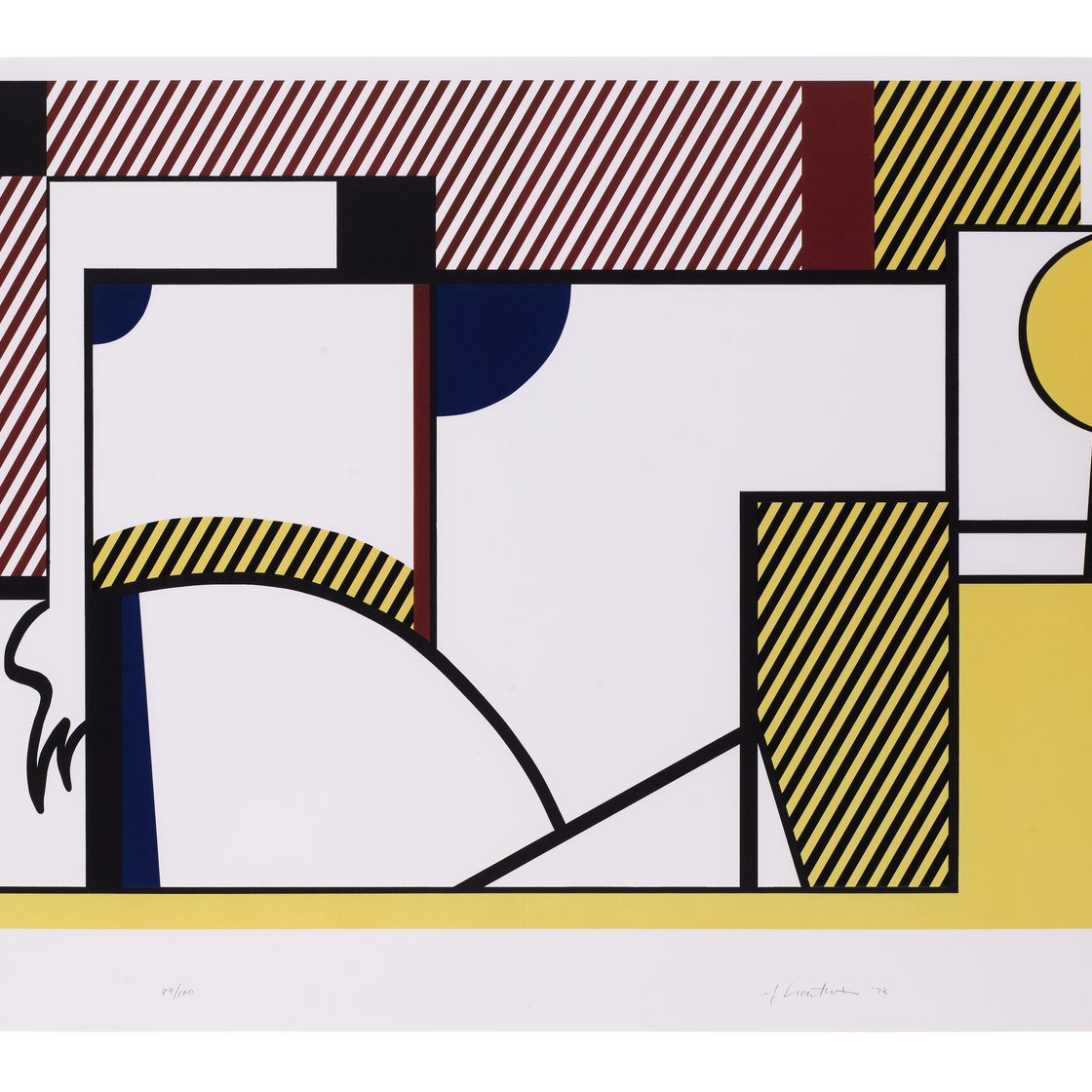 Roy Lichtenstein — Серия профилей Bull, изображение 4