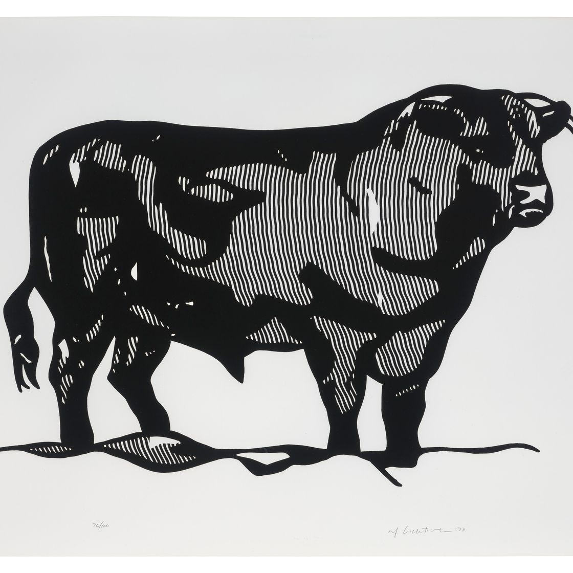 Roy Lichtenstein — Серия профилей Bull, изображение 2