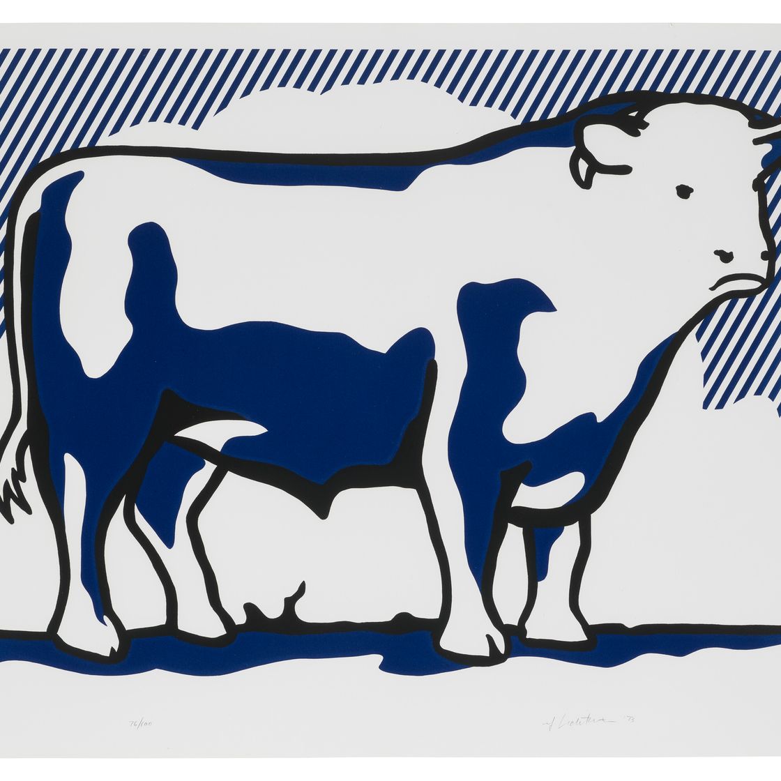 Roy Lichtenstein — Серия профилей Bull, изображение 3