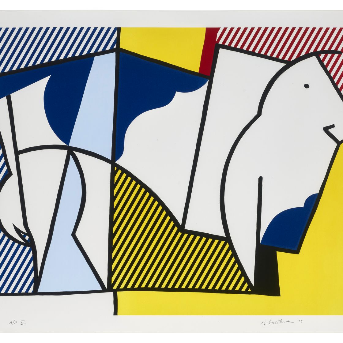 Roy Lichtenstein — Серия профилей Bull, изображение 4