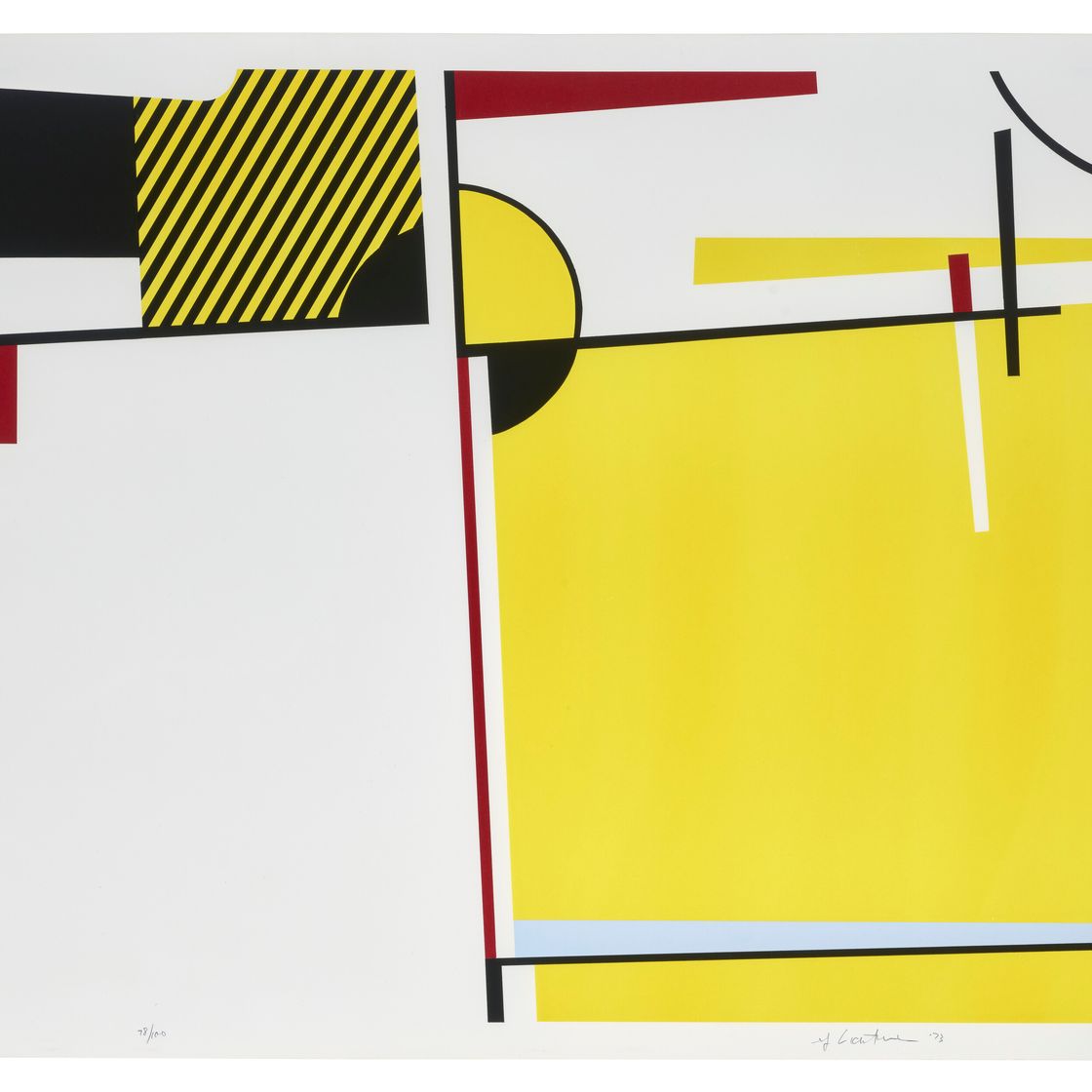 Roy Lichtenstein — Серия профилей Bull, изображение 7