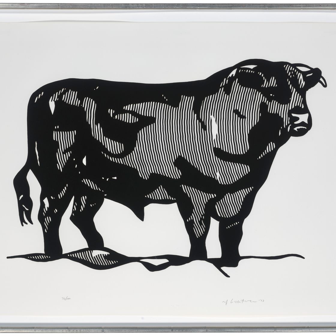 Roy Lichtenstein — Серия профилей Bull, изображение 8