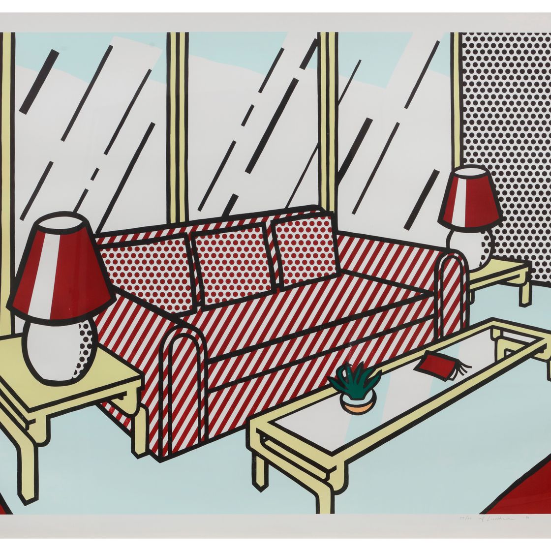 Roy Lichtenstein — Красные лампы