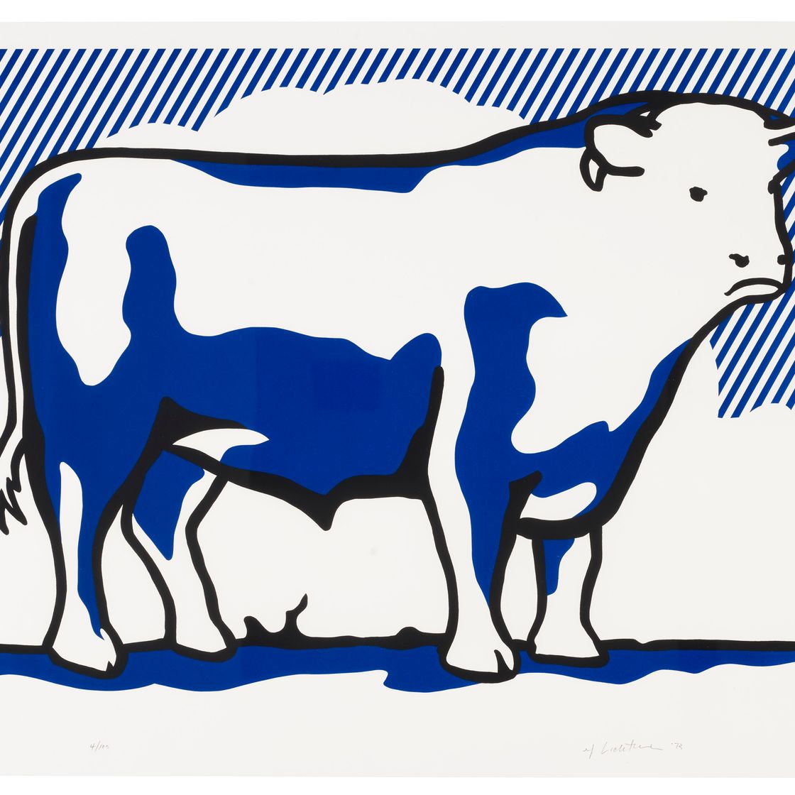Roy Lichtenstein — Серия профилей Bull, изображение 3