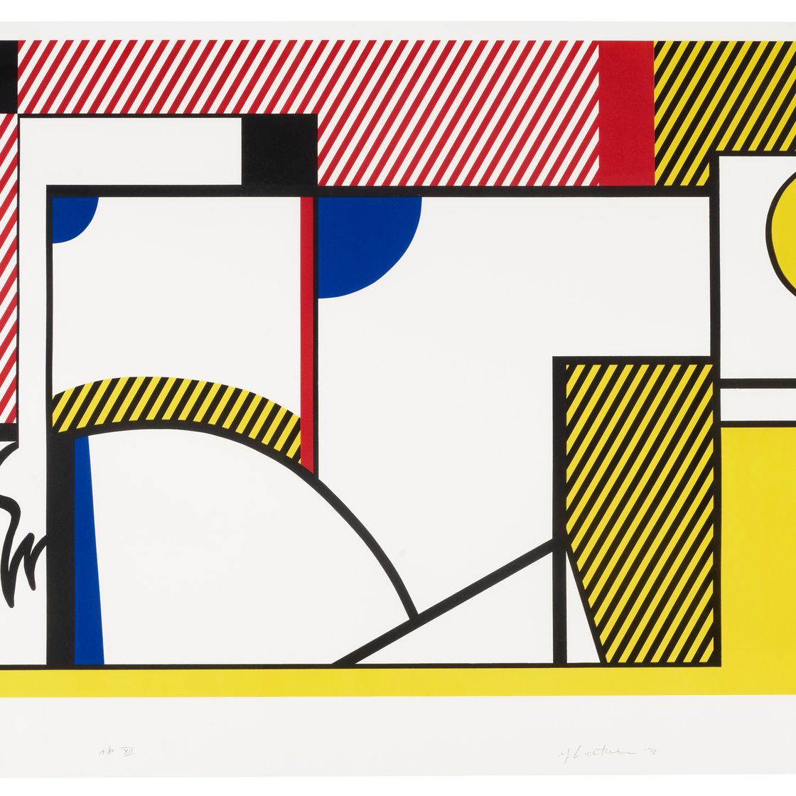 Roy Lichtenstein — Серия профилей Bull, изображение 5
