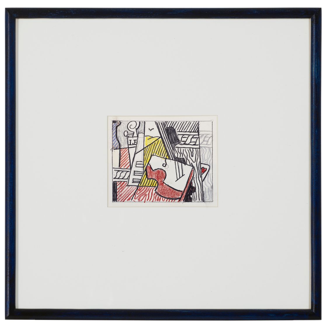 Roy Lichtenstein — Кубистический натюрморт (этюд), изображение 4