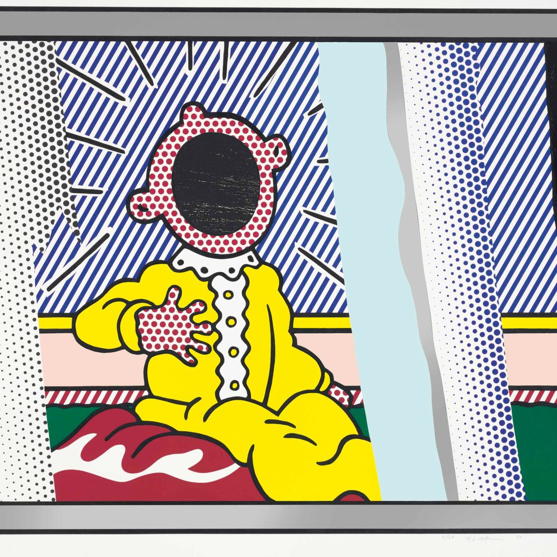 Roy Lichtenstein — Размышления о "Крике", серия "Размышления"