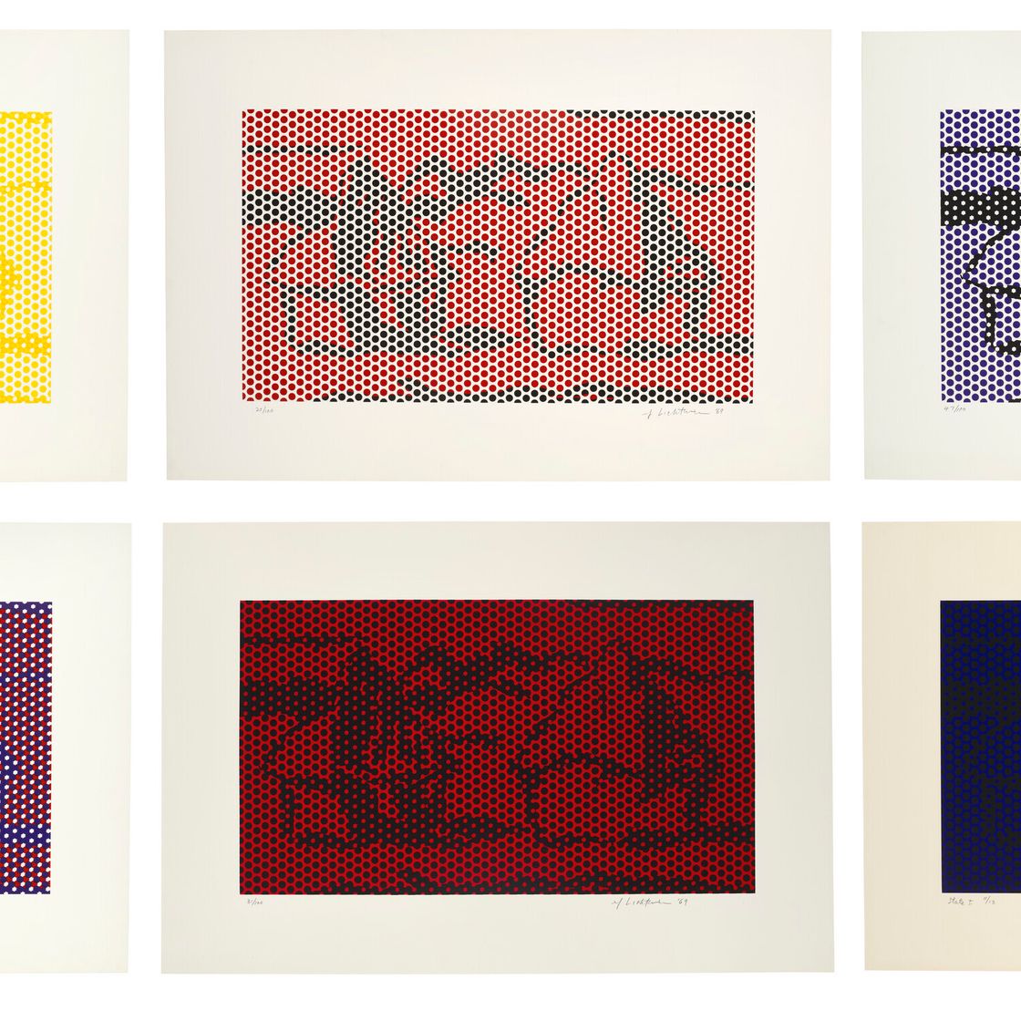 Roy Lichtenstein — Серия "Стог сена", изображение 1