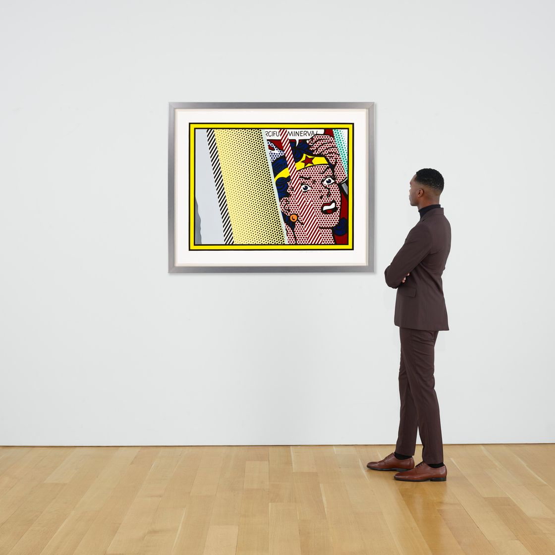 Roy Lichtenstein — Размышления о Минерве, из серии "Размышления", изображение 3