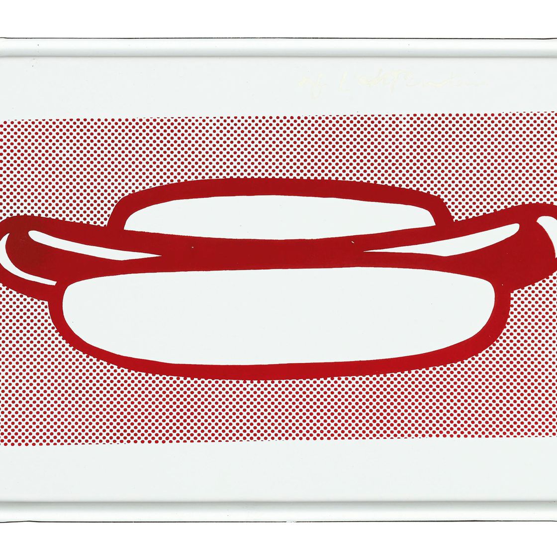 Roy Lichtenstein — хот-дог