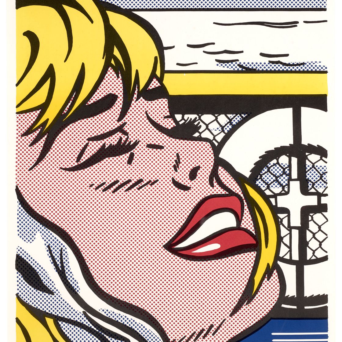 Roy Lichtenstein — Девушка на борту корабля