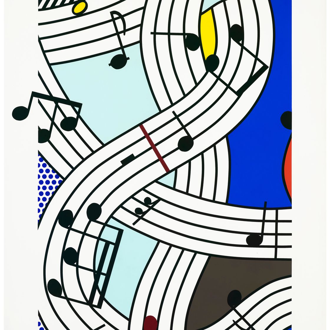 Roy Lichtenstein — Композиция I, изображение 1