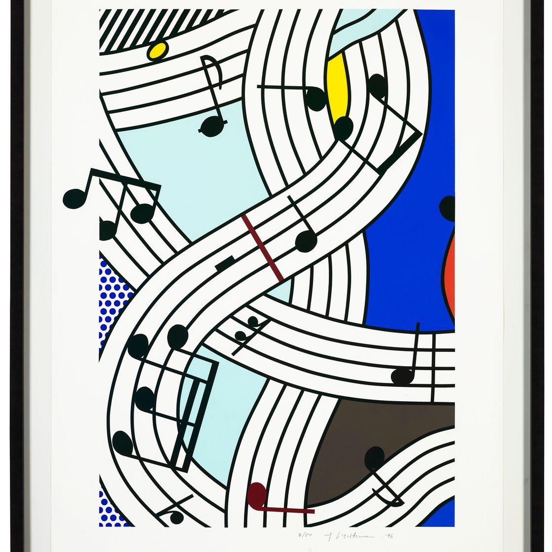 Roy Lichtenstein — Композиция I, изображение 2