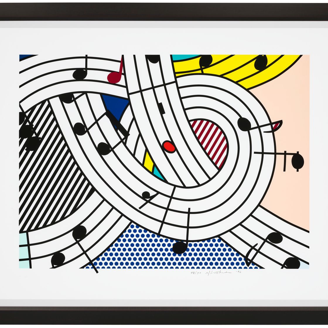 Roy Lichtenstein — Композиция II, изображение 2