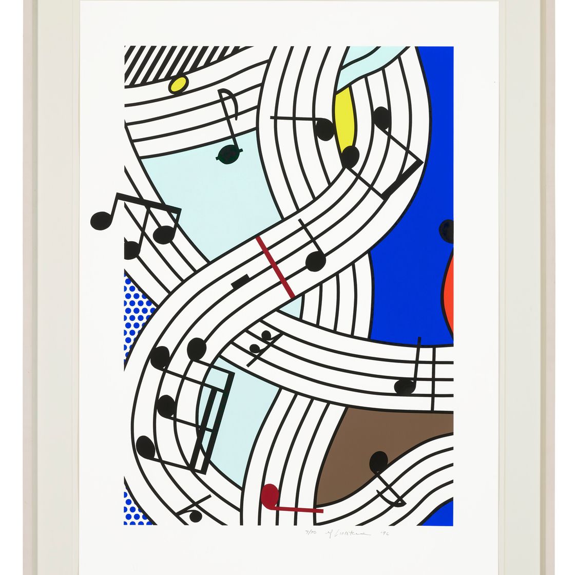 Roy Lichtenstein — Композиция I, изображение 2