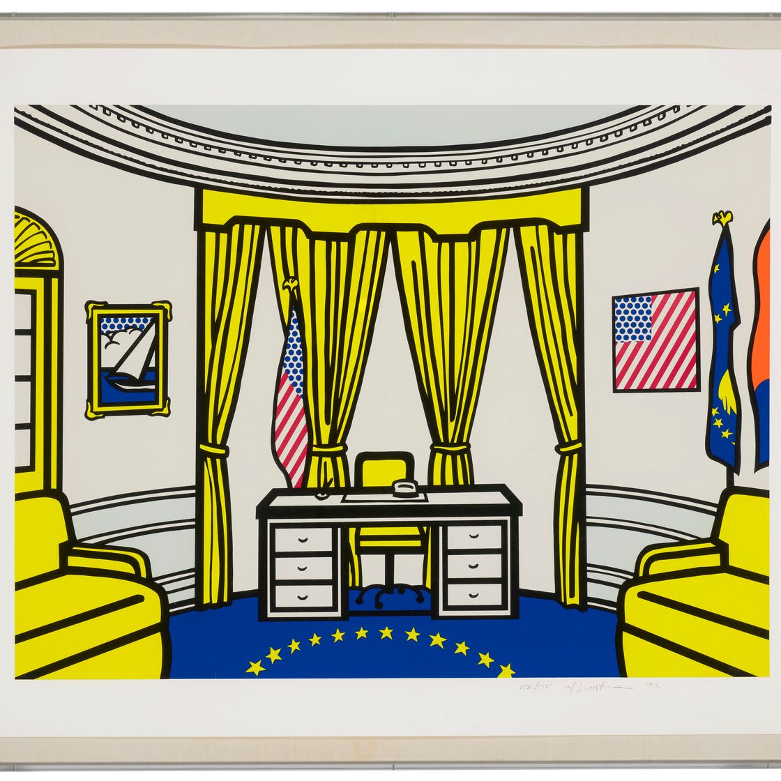 Roy Lichtenstein — Овальный кабинет, изображение 2
