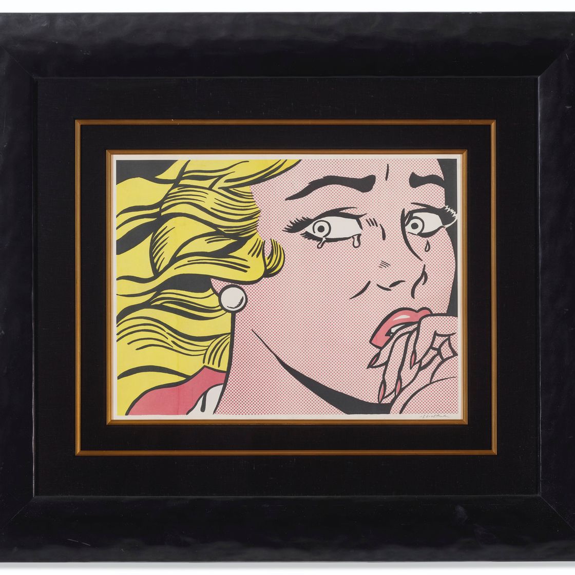 Roy Lichtenstein — Плачущая девушка, изображение 2
