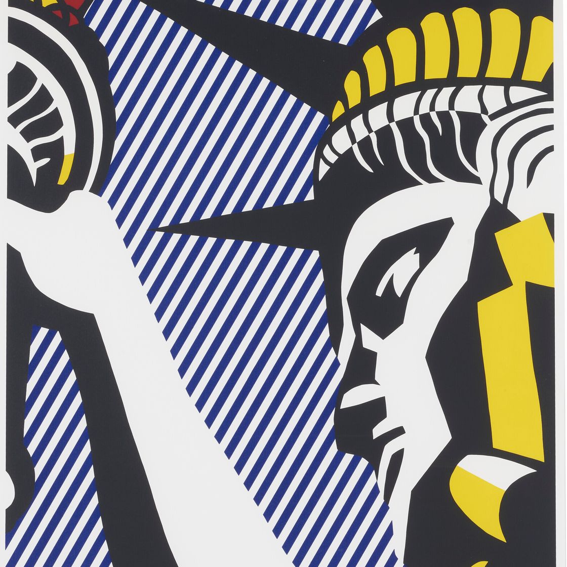 Roy Lichtenstein — Я люблю Свободу, изображение 1