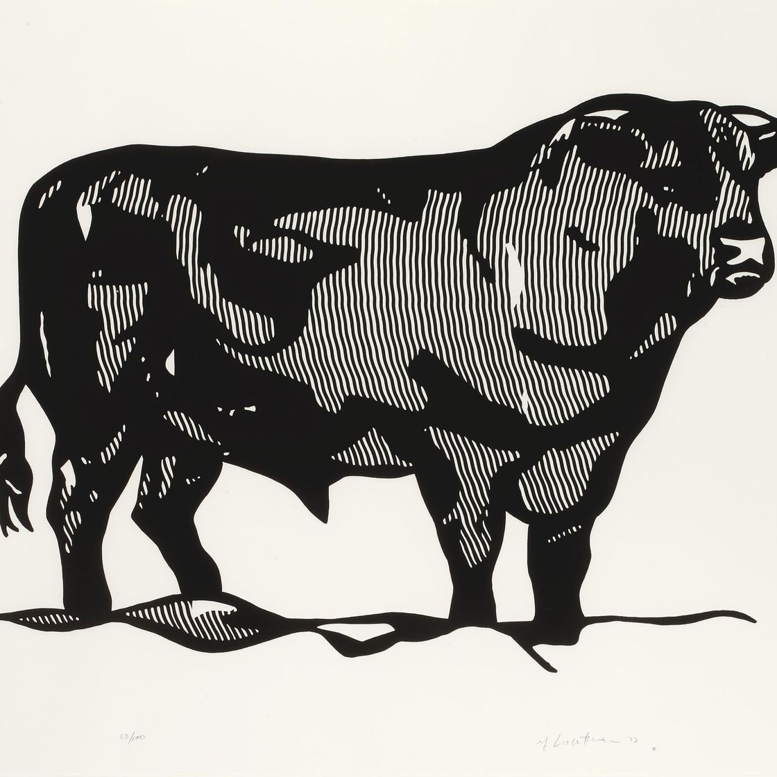 Roy Lichtenstein — Серия профилей Bull (C. 116-121), изображение 2