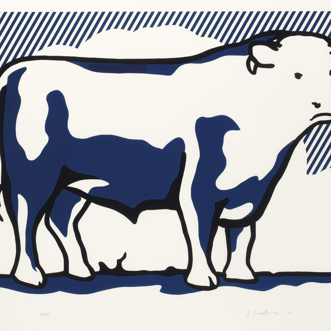 Roy Lichtenstein — Серия профилей Bull (C. 116-121), изображение 4