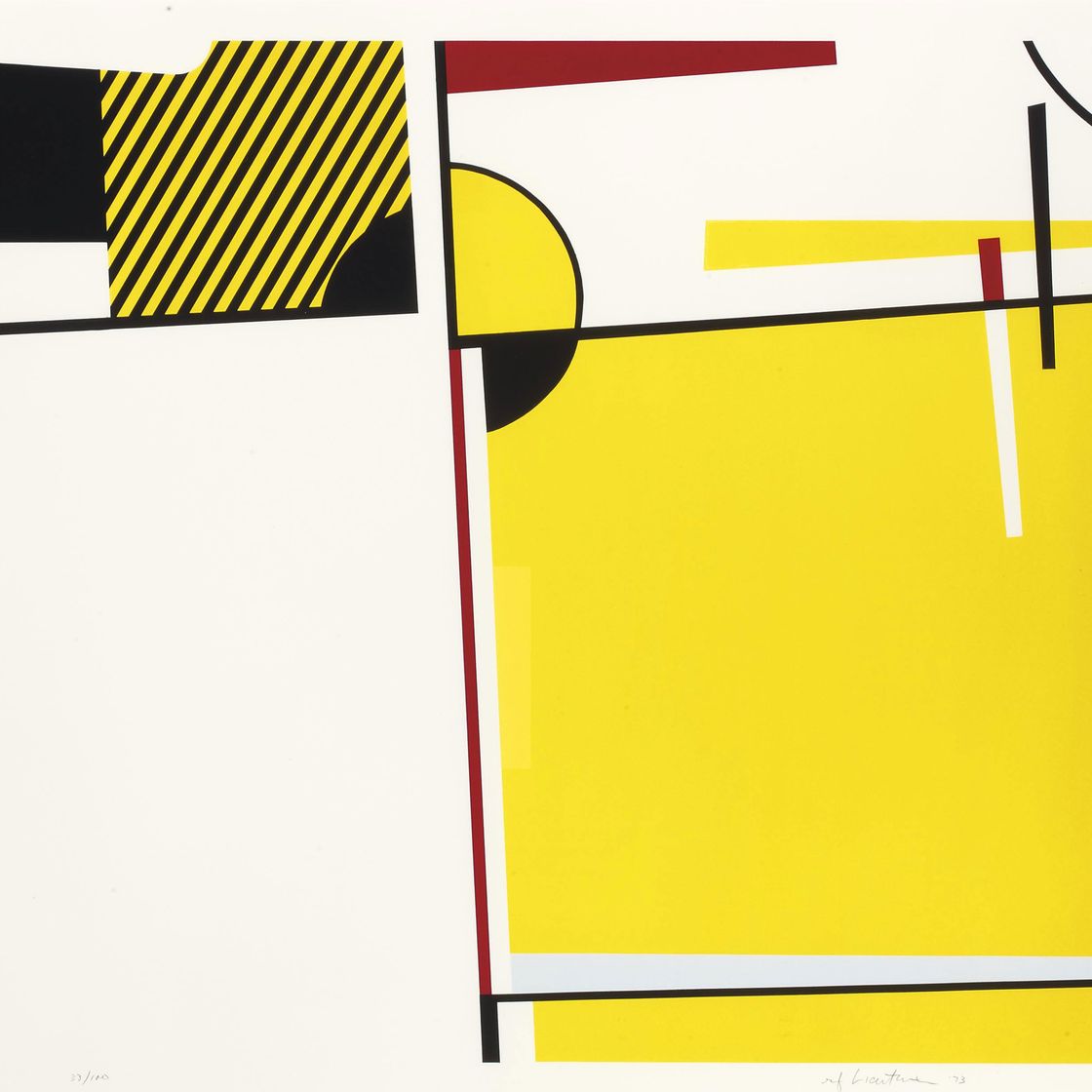 Roy Lichtenstein — Серия профилей Bull (C. 116-121), изображение 6