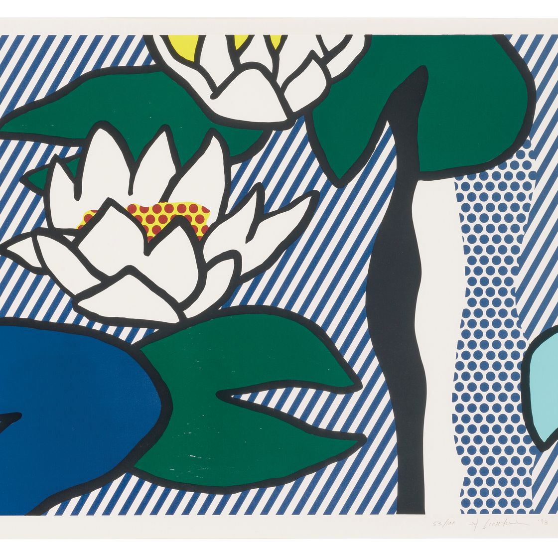 Roy Lichtenstein — Нимфеи