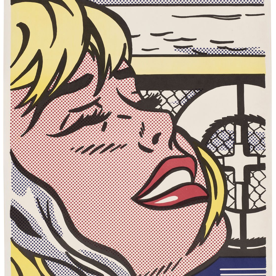 Roy Lichtenstein — Девушка на борту корабля