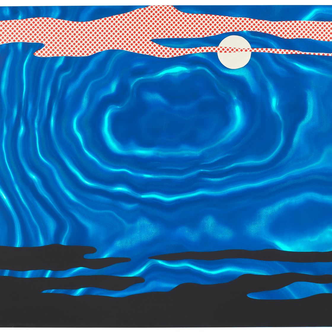 Roy Lichtenstein — Лунный пейзаж, от: 11 поп-исполнителей, Том I