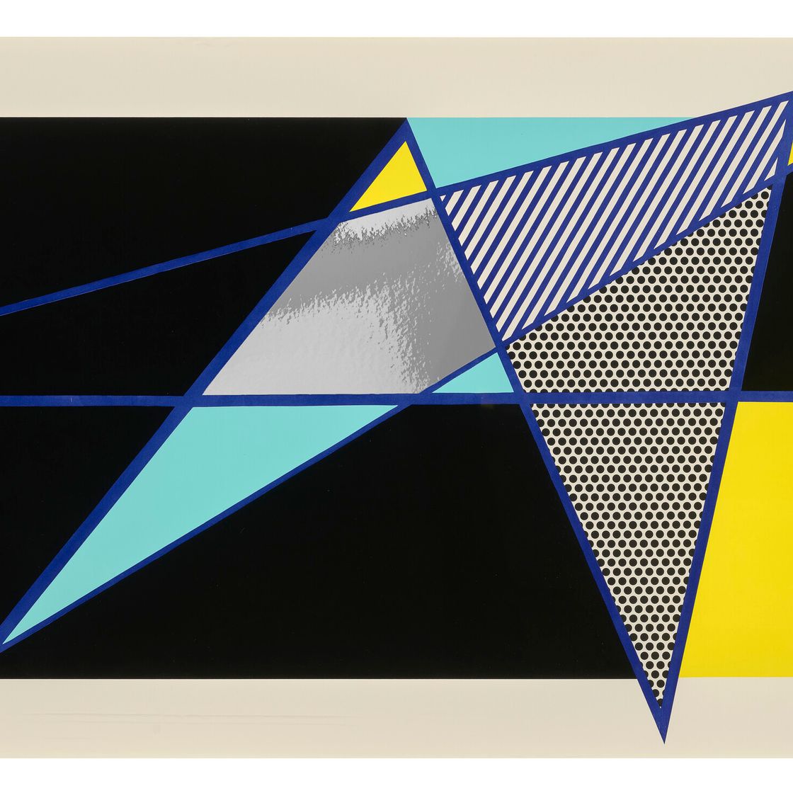 Roy Lichtenstein — Imperfect 44 3×4" x 103", из серии Imperfect, изображение 1