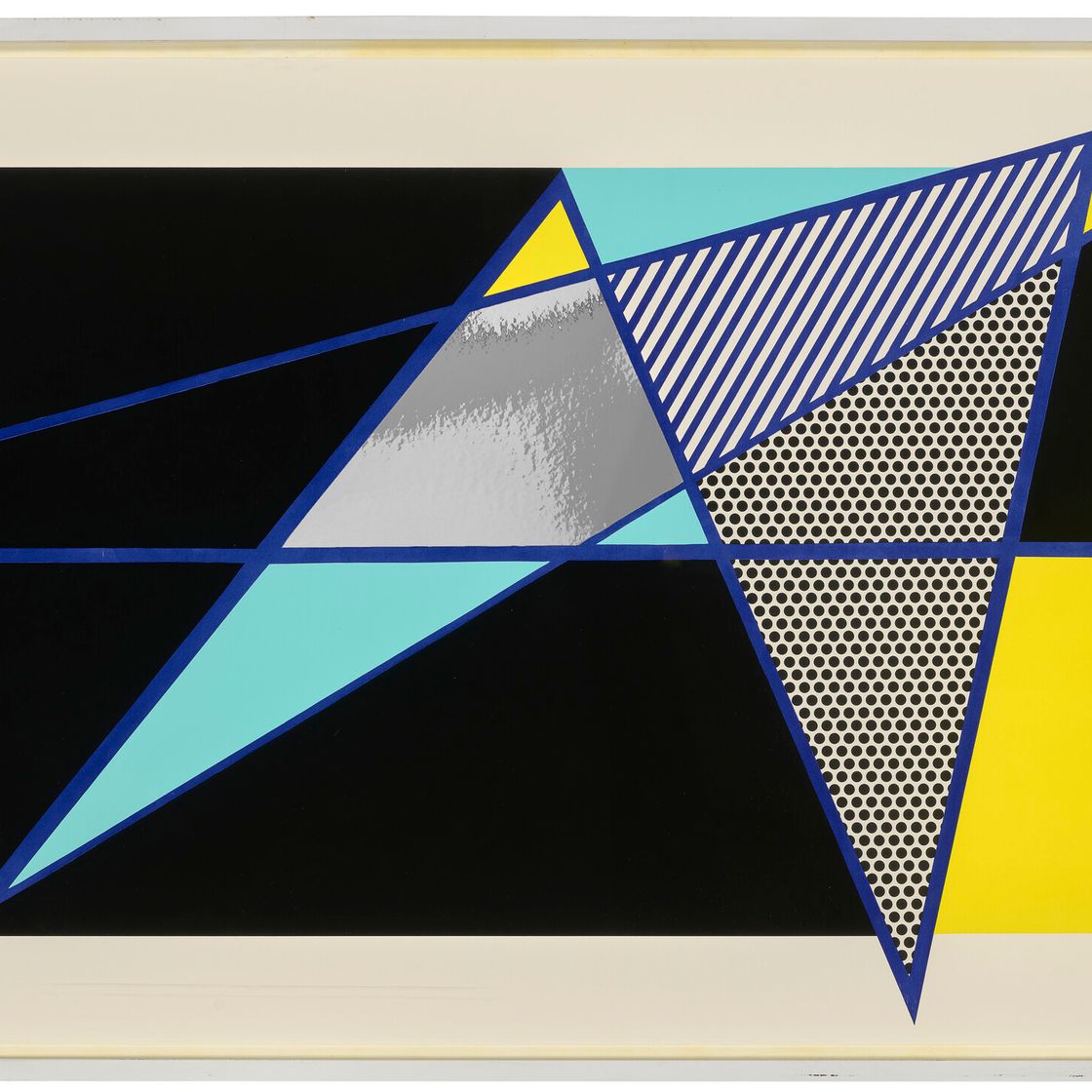 Roy Lichtenstein — Imperfect 44 3×4" x 103", из серии Imperfect, изображение 2
