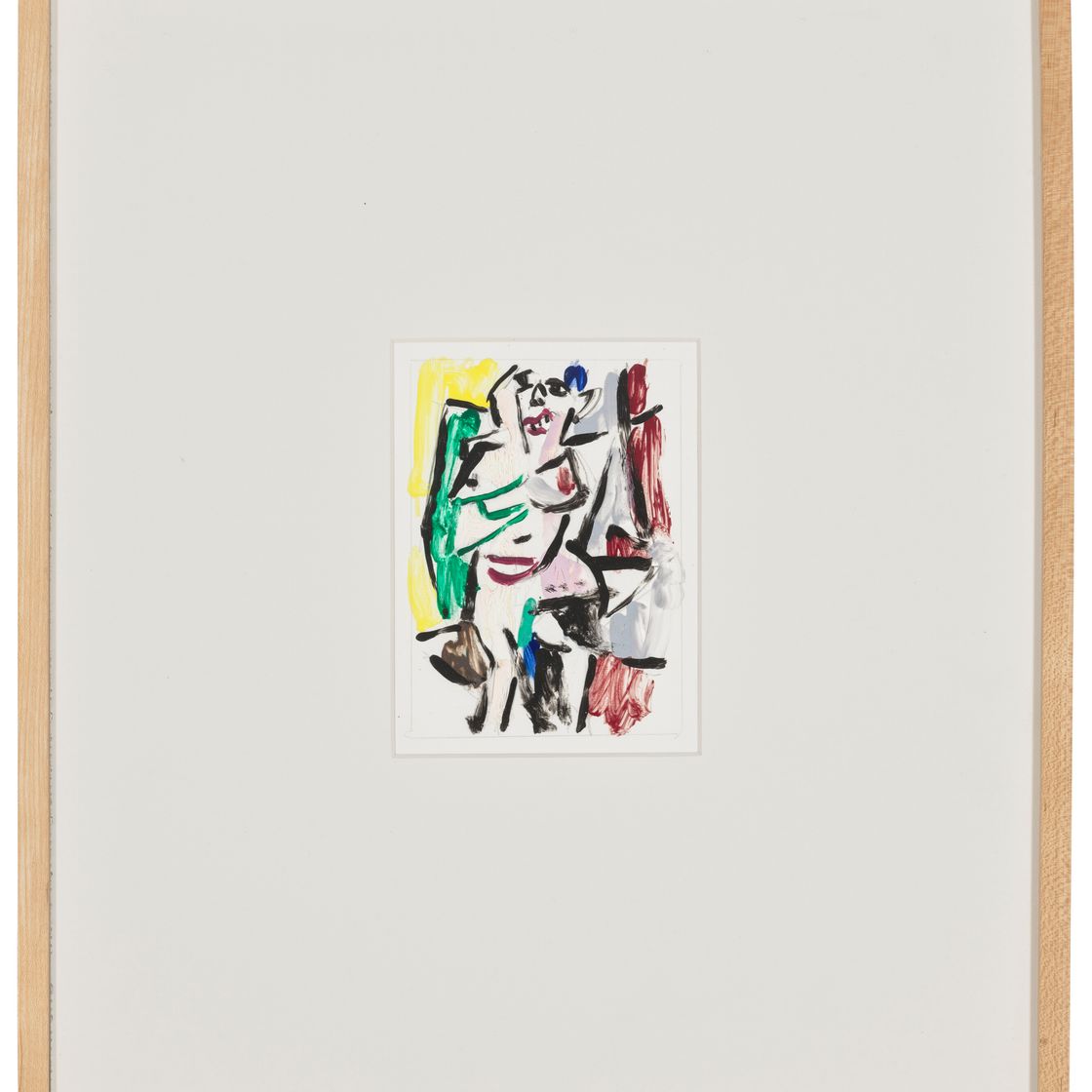 Roy Lichtenstein — Женщина III (исследование), изображение 3