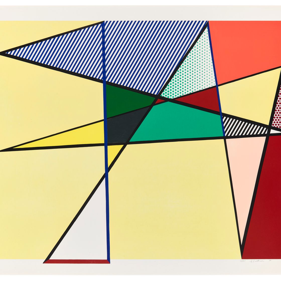 Roy Lichtenstein — Несовершенный, из серии "Несовершенный"