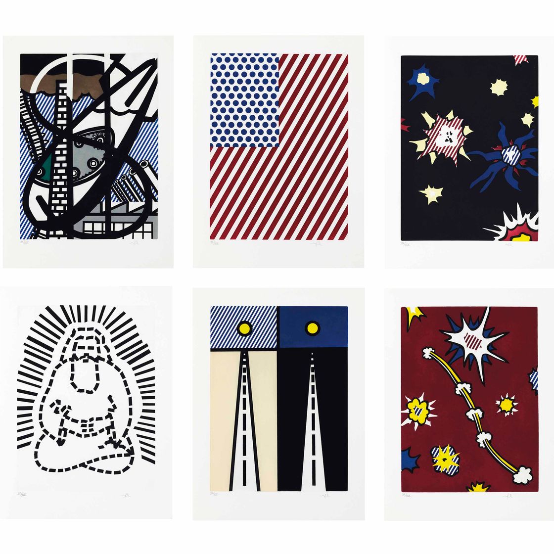 Roy Lichtenstein — Новый спуск в Америке