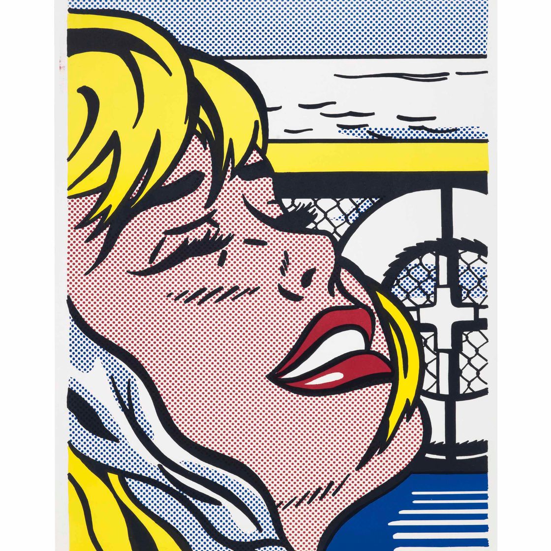 Roy Lichtenstein — Девушка на борту корабля