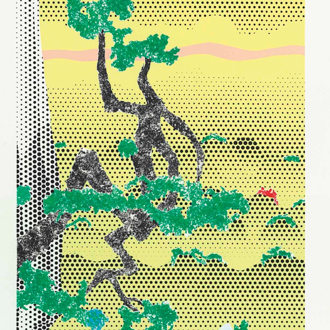 Roy Lichtenstein — Пейзаж с поэтом (С. 303; г. 1673)