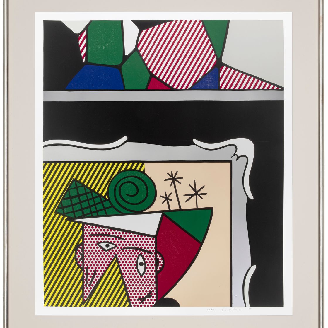 Roy Lichtenstein — Две картины из серии "Живопись", изображение 2